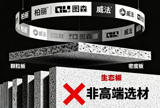 威法橱柜怎么样 高端全屋定制:你以为的“好板材”,恰恰是高端品牌淘汰的对象。
