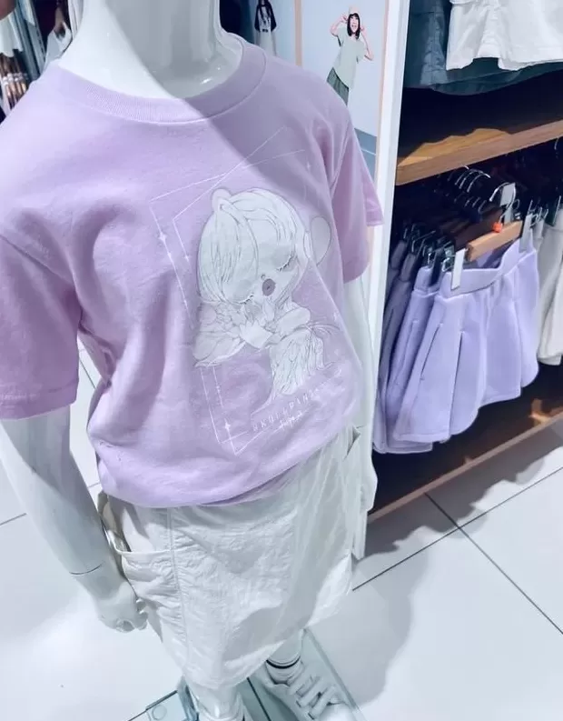 迪士尼夏季新款女宝宝 优衣库女童童趣穿搭:淡紫童话风,解锁夏日甜美活力