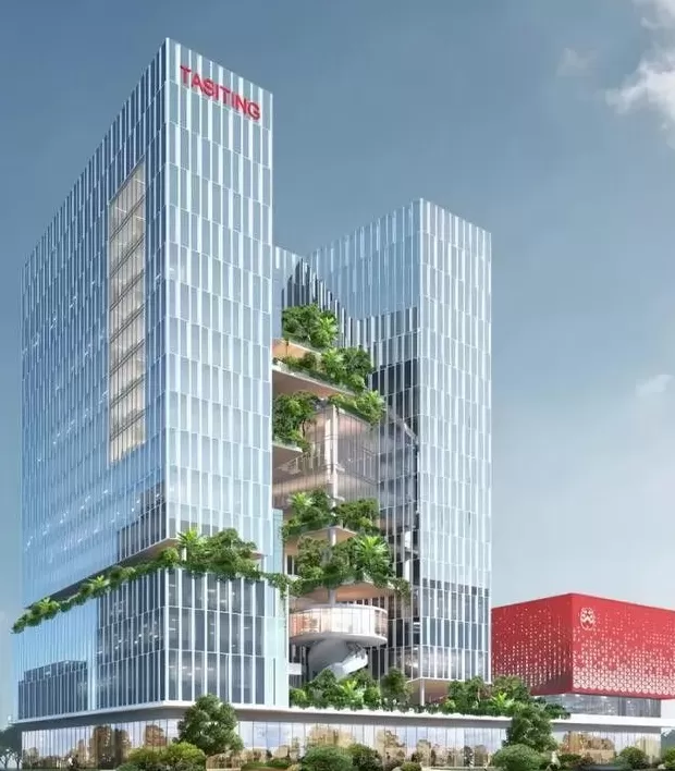 西式快餐连锁店总部地址 中国汉堡巨头!塔斯汀全球总部大楼落地福州,高80米!