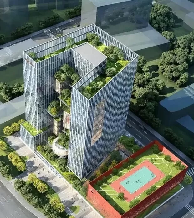 西式快餐连锁店总部地址 中国汉堡巨头!塔斯汀全球总部大楼落地福州,高80米!