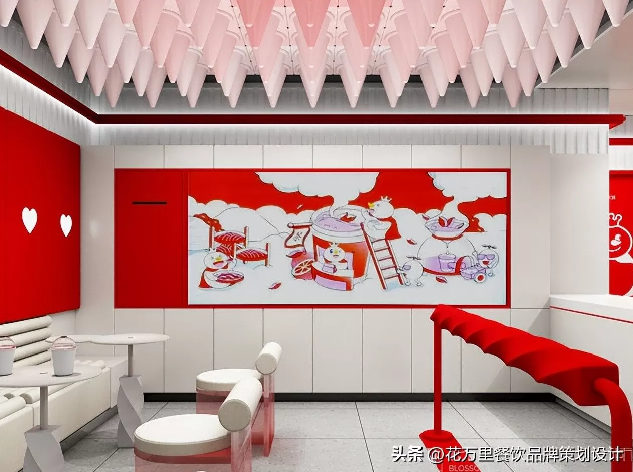 饮品店店铺装修 抄作业!上海超火饮品店设计案例:小空间创意布局引爆客流