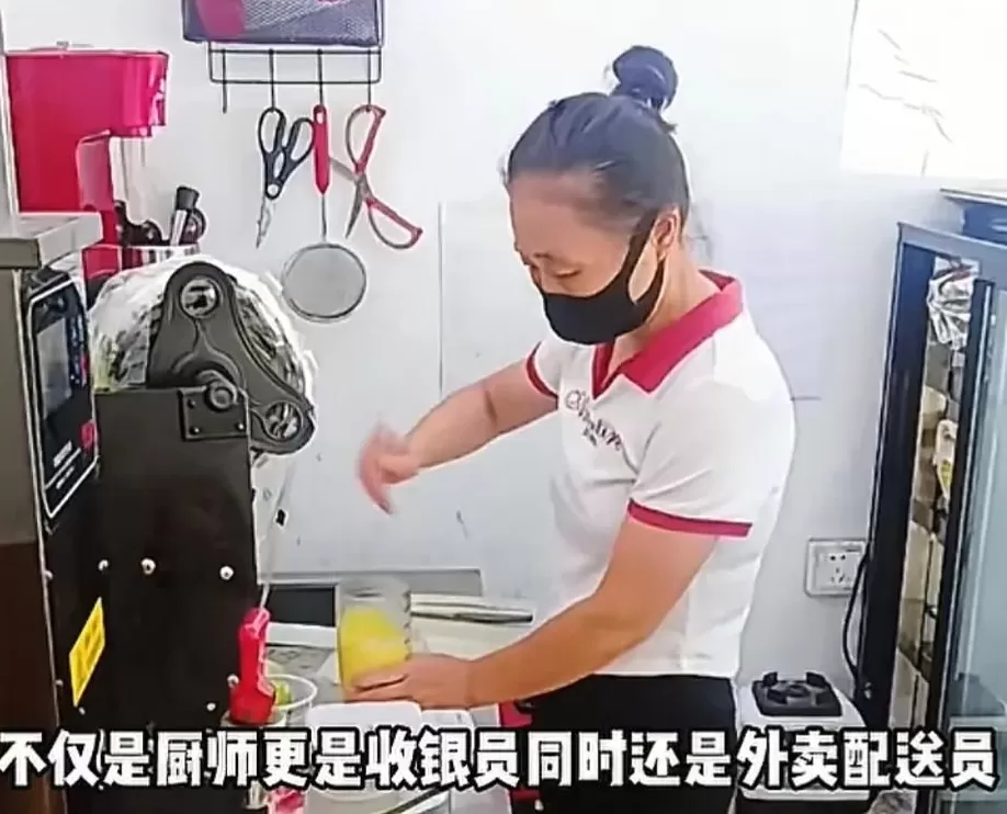 有个奶茶店用芒果饮品做招牌 这位奶茶店老板火了,价格便宜,奶茶零添加!网友强制全国连锁