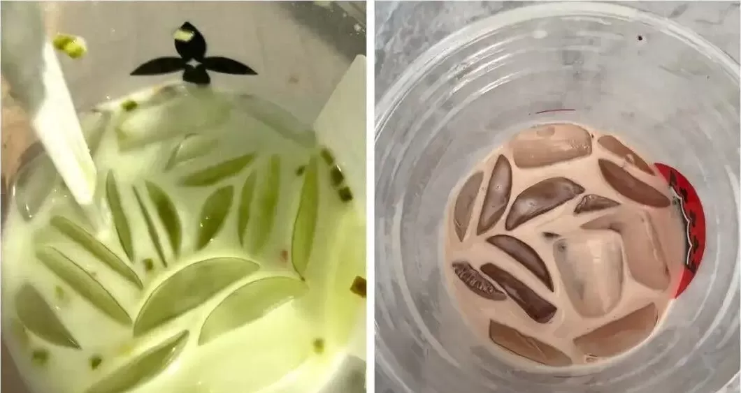 饮品店的冷饮杯尺寸 为什么茶饮店的冰块形状不一样?