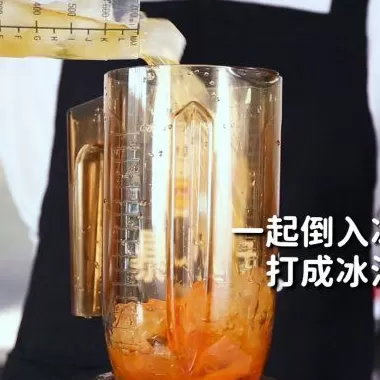奶茶店芒果饮品怎么做 高颜值奶茶在家做-芒果多多西米露奶盖茶