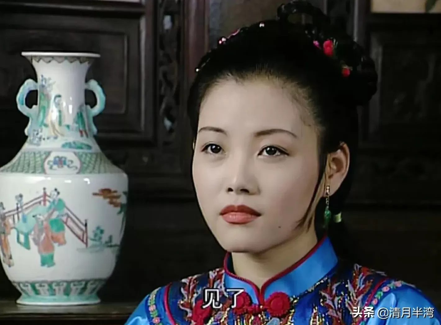 食盒记中的楚环 24年前的清装剧,13位女演员,人均绝色,竟找不到一个丑的