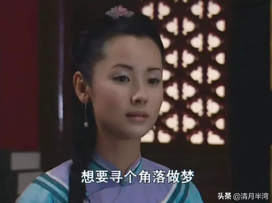 食盒记中的楚环 24年前的清装剧,13位女演员,人均绝色,竟找不到一个丑的