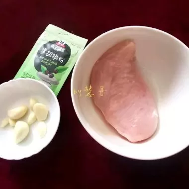 鸡排有什么口味 #夏日开胃餐#低卡低脂的黑椒鸡排
